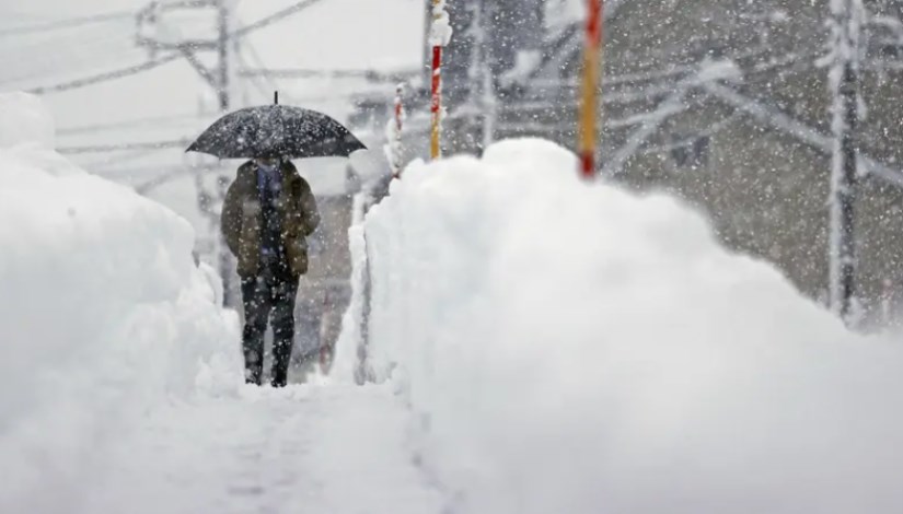 تحذير هيئة الأرصاد الجوية من ثلوج 