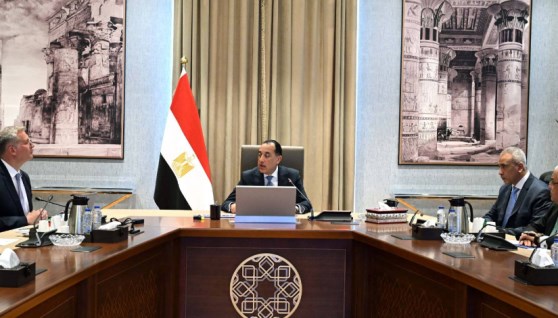 جانب من لقاء رئيس الوزراء ووزير البترول