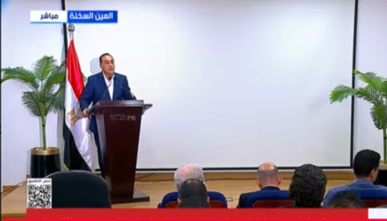 رئيس مجلس الوزراء خلال مؤتمر صحفي