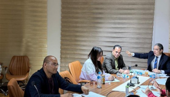 جانب من اجتماع مجلس نقابة الإعلاميين