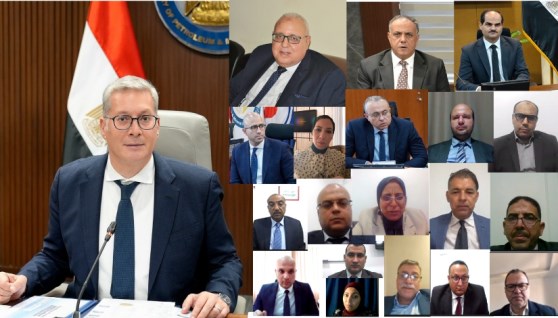 جانب من اجتماع وزير البترول مع أعمال الجمعية العامة لشركة بوتاجاسكو