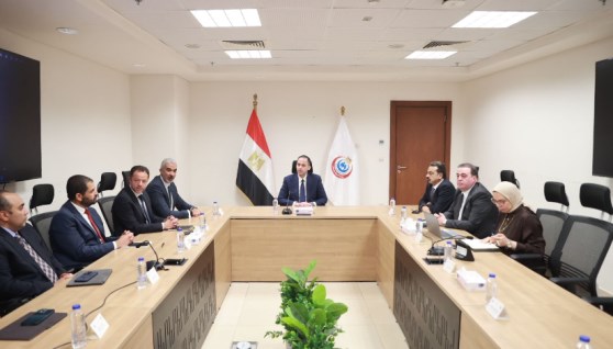جانب من اجتماع الصحة مع «Vodafone» و«STM» 