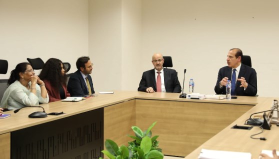 جانب من لقاء الصحة مع التحالف العالمي للقاحات والتحصين