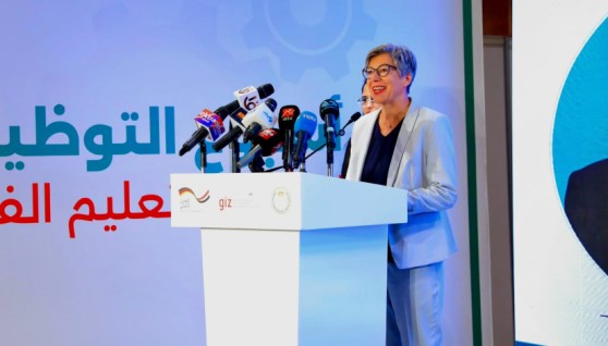 ريجينا كوالمان مديرة مكتب الوكالة الألمانية للتعاون الدولي في مصر 