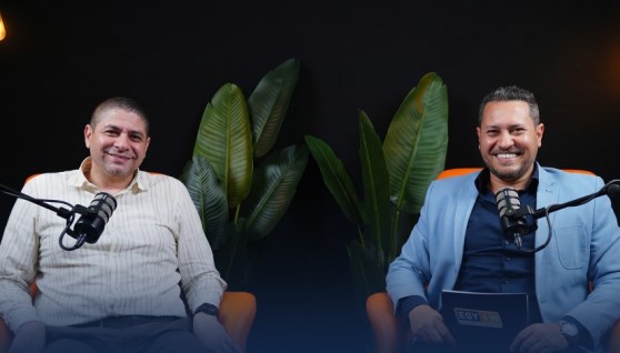 النائب أحمد جبيلي مع الكاتب الصحفي علاء عصام