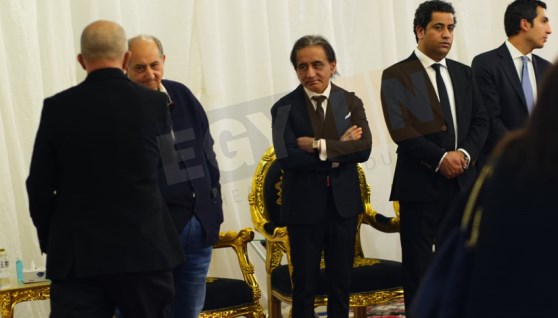 عزاء والدة رجل الأعمال أحمد عز