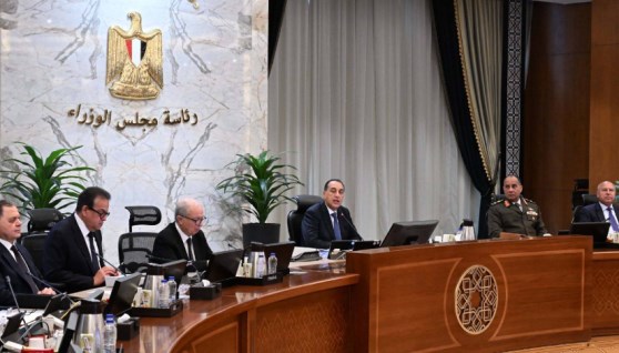 جانب من اجتماع رئيس الوزراء 