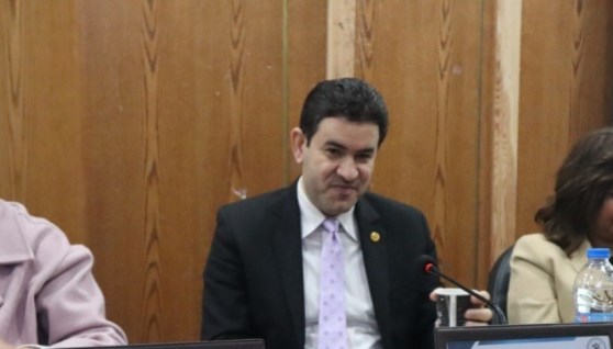 الكاتب الصحفي محمد طنطاوي خلال الندوة