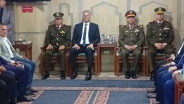 وزير البترول في عزاء الشهيد المهندس حسام صادق