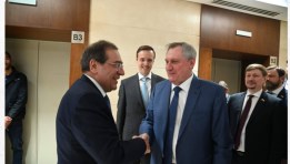 المهندس طارق الملا رئيس لجنة الطاقة والبيئة بمجلس النواب والوفد الروسي