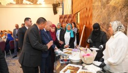  وزير العمل حسن رداد  خلال جولته 