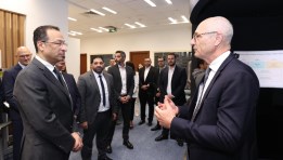 وزير الاتصالات يفتتح مركز تطوير الذكاء الاصطناعي لشركة فاليو 
