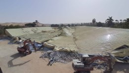 تنفيذ قرار الإزالة في أبو النمرس