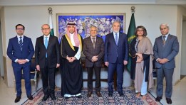 خلال مشاركة السفير نزيه النجاري مساعد وزير الخارجية في اجتماع كبار المسئولين