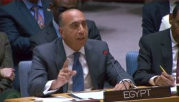 السفير إيهاب عوض مندوب مصر أمام مجلس الأمن 