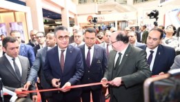 وزير التموين يفتتح معرض سيراميكا ماركت وهوميكس