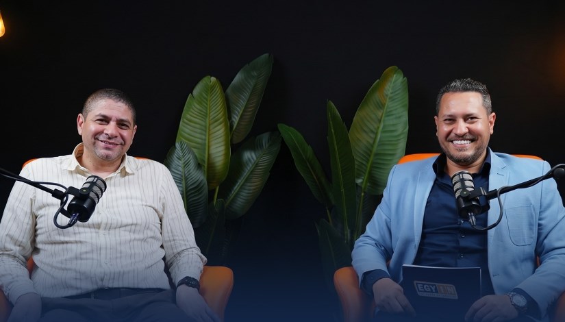 النائب أحمد جبيلي مع الكاتب الصحفي علاء عصام