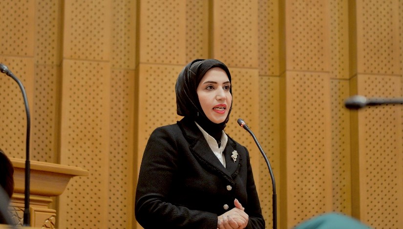 النائبة بثينة أبو زيد 