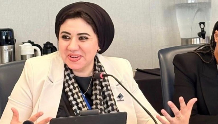 النائبة أميرة صابر عضو مجلس الشيوخ
