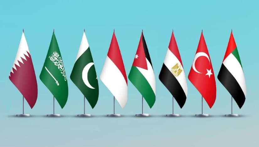 وزراء خارجية مصر والأردن والإمارات