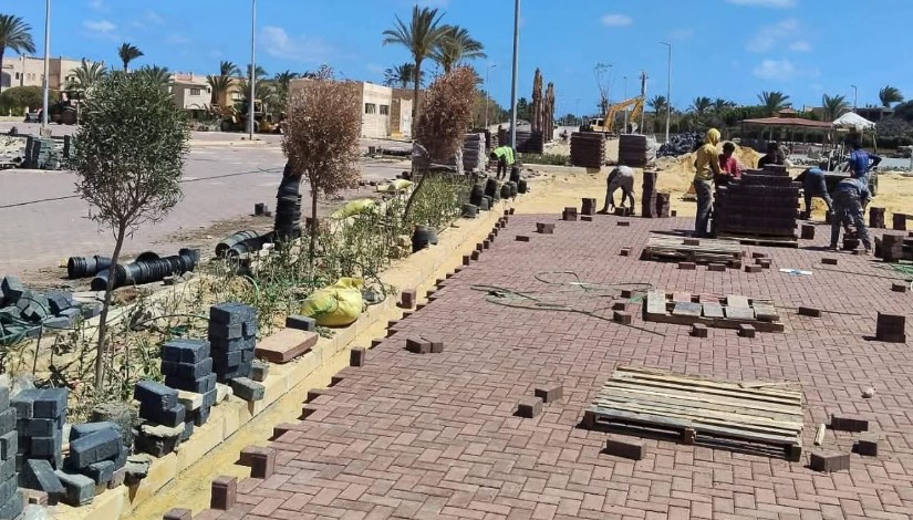 جانب من الجولة التفقدية اليوم