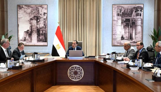 رئيس الوزراء خلال الاجتماع