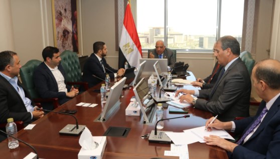 اجتماع وزير الكهرباء مع وفد من تحالف شركات "جيلا -انترو - سيجنفا"