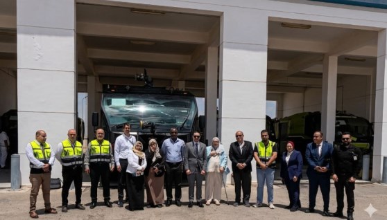  خبراء «الإيكاو» في مطار الاسكندرية