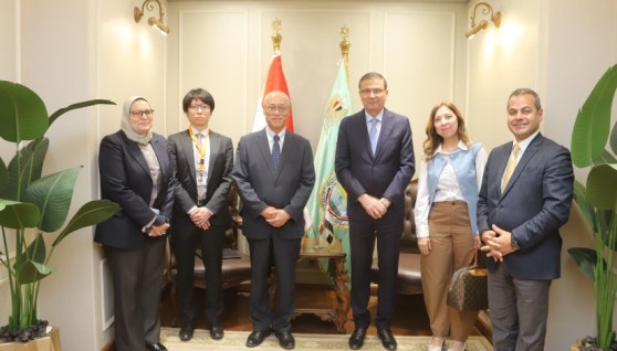 وزير الزراعة وسفير اليابان