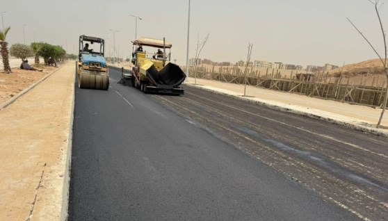جانب من مشروعات التطوير في مدن الصعيد