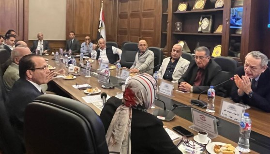 اجتماع رجال أعمال إسكندرية بالرقابة الصناعية  