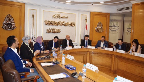 زيارة وفد صيني لغرفة القاهرة