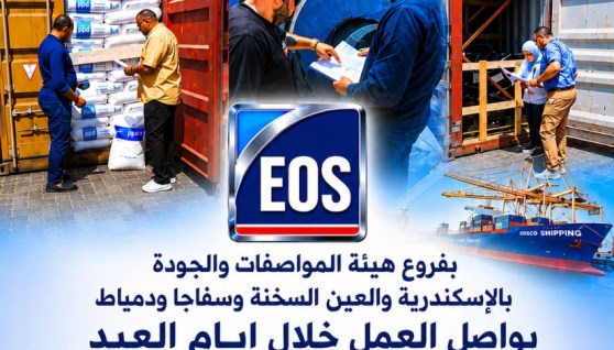 انتظام العمل بفروع هيئة المواصفات والجودة بالموانئ 
