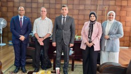 جانب من مباحثات الحجر الزراعي ورابطة منتجي تقاوي البطاطس الفرنسية