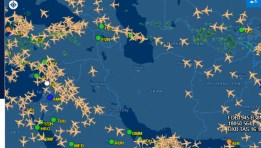 المجال الجوي فوق إيران 