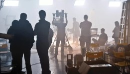 موقع تصوير في احدى المدن السينمائية - صورة ارشيفية