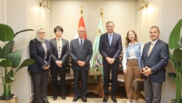 وزير الزراعة وسفير اليابان