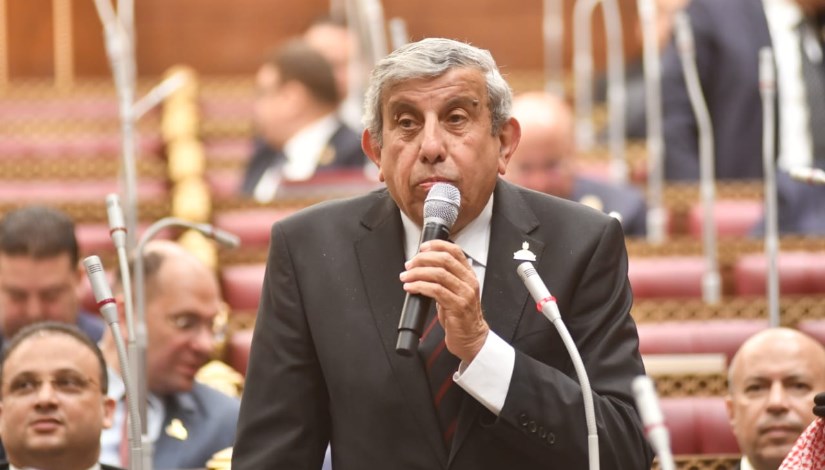 النائب علاء عبد النبي، وكيل لجنة الزراعة والري بمجلس الشيوخ