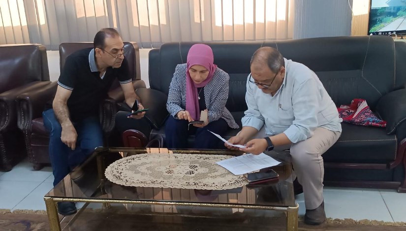 جانب من متابعة وزارة الزراعة