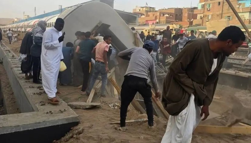 القطار 187 بعد الحادث 