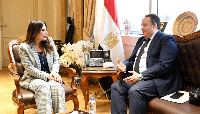 المهندسة راندة المنشاوي ونقيب المهندسين