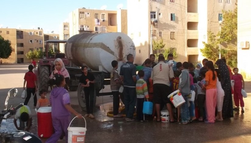 أهالي قرية البرنقة في بني سويف - صورة أرشيفية