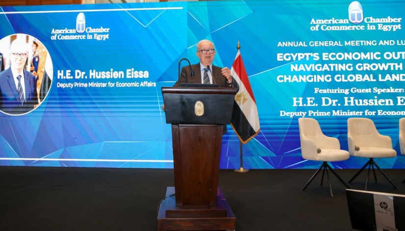 الدكتور حسين عيسي نائب رئيس مجلس الوزراء للشؤون الاقتصادية 