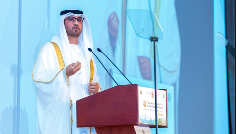 سلطان الجابر الرئيس التنفيذي لشركة بترول أبوظبي الوطنية