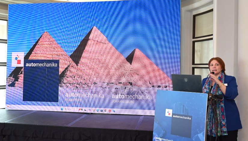 دينا شرف ممثلة هيئة معارض فرانكفورت في مصر