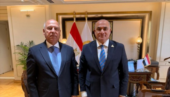 لقاء كامل الوزير بالنائب شعبان رأفت
