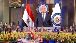   وزير البترول خلال مشاركته 