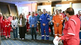 خلال زيارة مجمع إدكو للغاز 