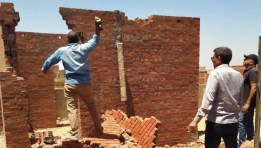 جانب من الحملات الميدانية لإزالة المخالفات