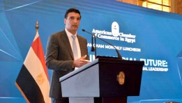 لقاء وزير الصناعة بغرفة التجارة الأمريكية بالقاهرة